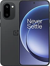 Black OnePlus smartphone, Never Settle display