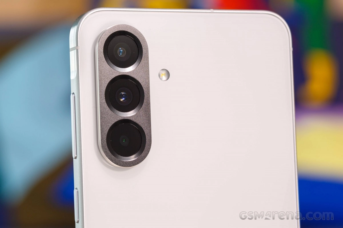 Samsung Galaxy A37 A57 triple rear camera module.