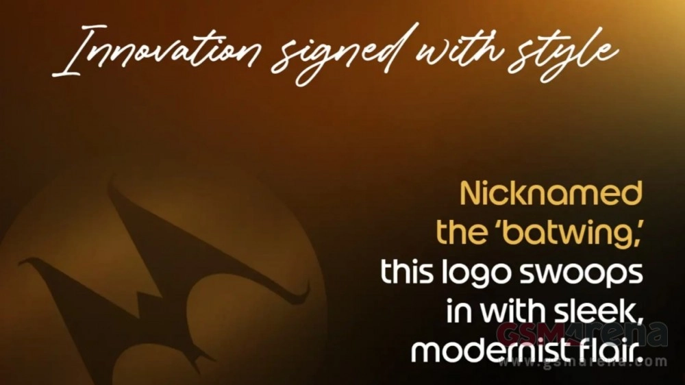 Motorola batwing logo with text 