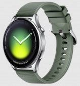 Xiaomi Watch 5 green smartwatch with OLED screen.