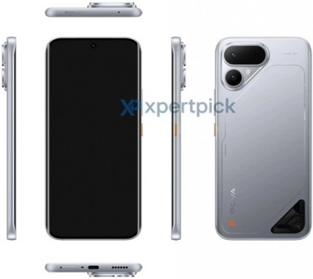 Tecno Pova Curve 2 phone render and specs.