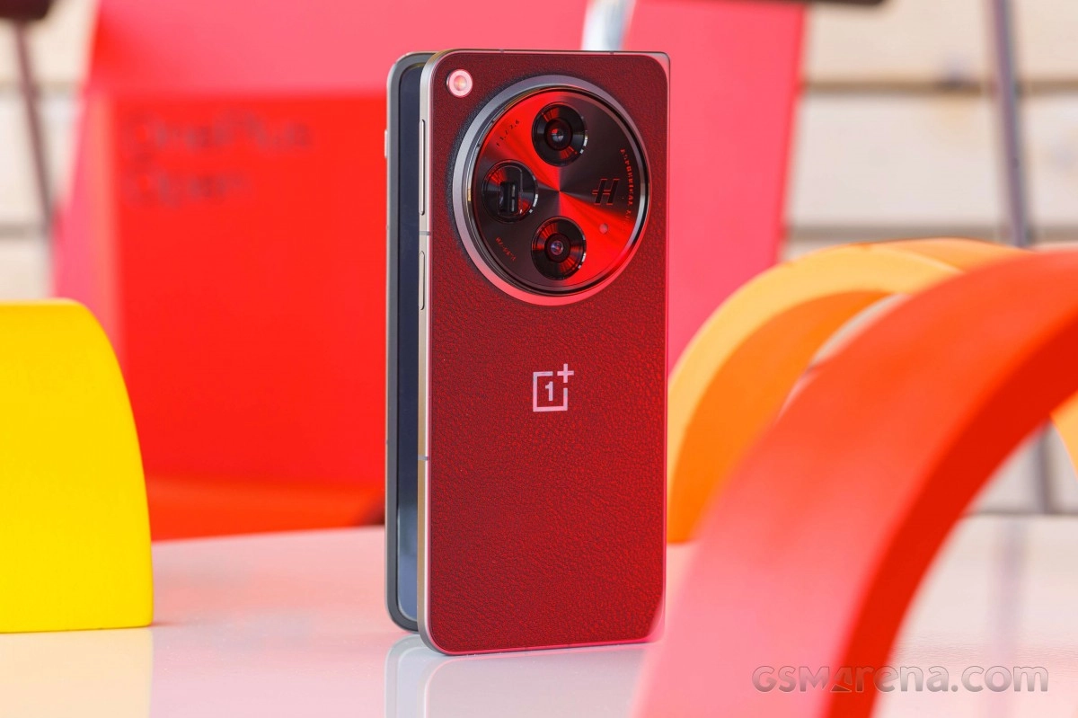 OnePlus 12 red phone rear with Hasselblad camera