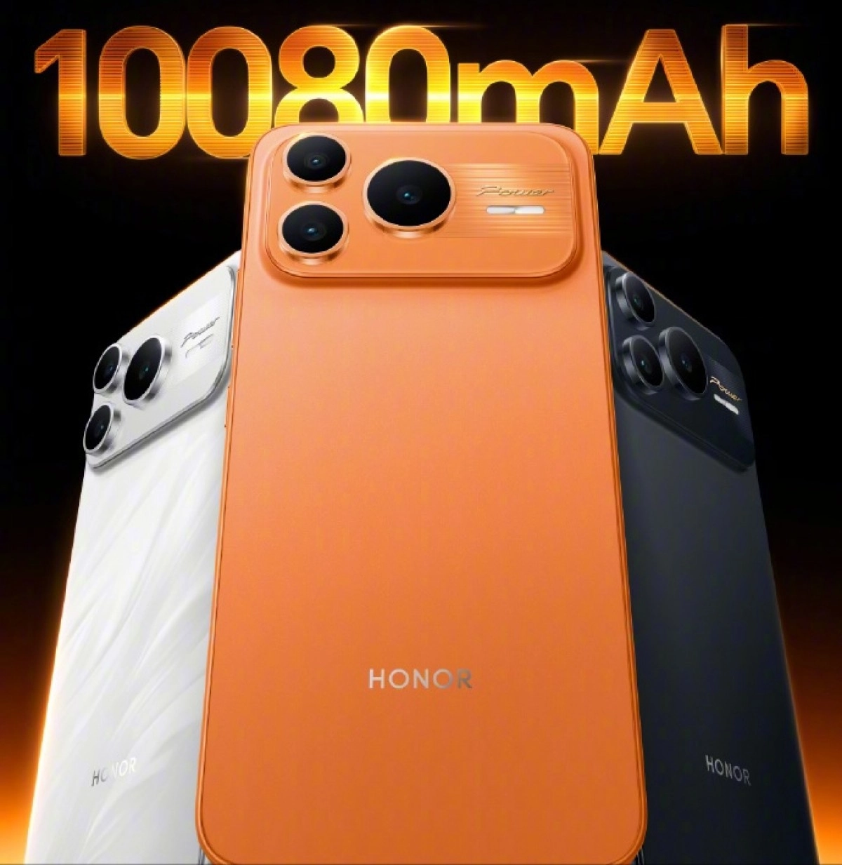 Honor Power 2 phone with 10080mAh battery.