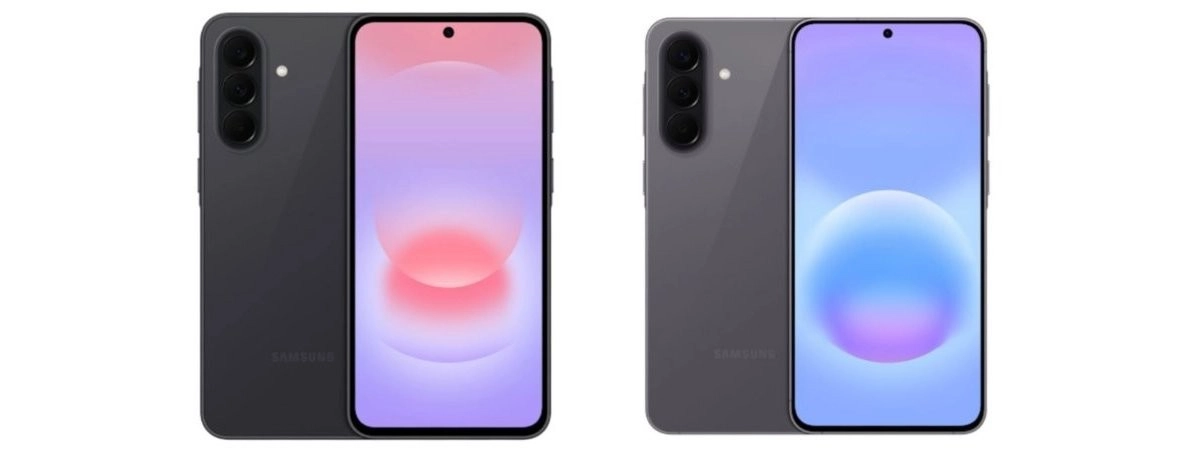 Samsung Galaxy A37 and A57 rumored smartphone renders.