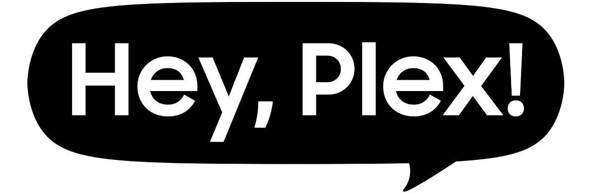 Hey Plex logo with AI integration