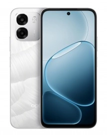 Oppo A6 white phone with 7000mAh battery